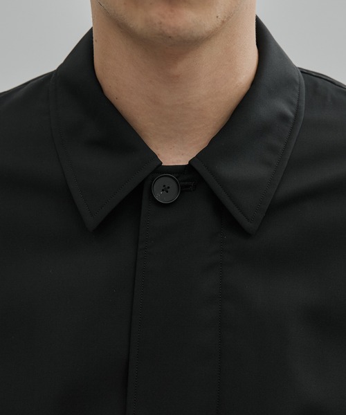 UNITED TOKYO（ユナイテッドトウキョウ）の「Super120s Wool Typewriter Jumpsuit（つなぎ/オールインワン・メンズ・ダークグレー/ブラック・2/1）」の14枚目の写真