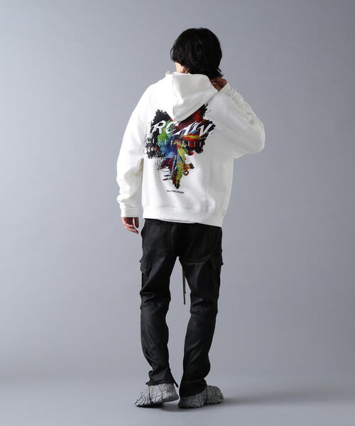 A4A(エーフォーエー)の「A4A/エーフォーエー/HOODIE ARCHIVE(パーカー・レディース・ブラック/ホワイト・L/M/S)」の18枚目の写真