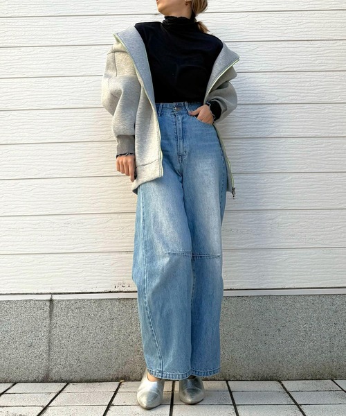 Q（キュー）の「マシュマロタートル（Tシャツ/カットソー・レディース・レッド/アイボリー/エメラルド/ブラック/ライトグレー/ネイビー/イエロー・MEDIUM）」の20枚目の写真