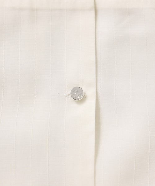 VIS（ビス）の「ランダムピンタックボウタイブラウス（シャツ/ブラウス・レディース・サックスブルー/ホワイト系その他/ネイビー・FREE）」の20枚目の写真