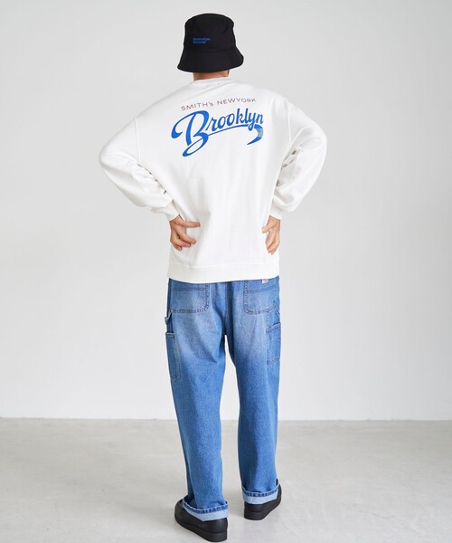 SMITH'S(スミス)の「SMITH’S(スミス)別注バックプリントスウェット(スウェット・メンズ・ホワイト/ネイビー/ダークグリーン・XL/L/M/S)」の10枚目の写真