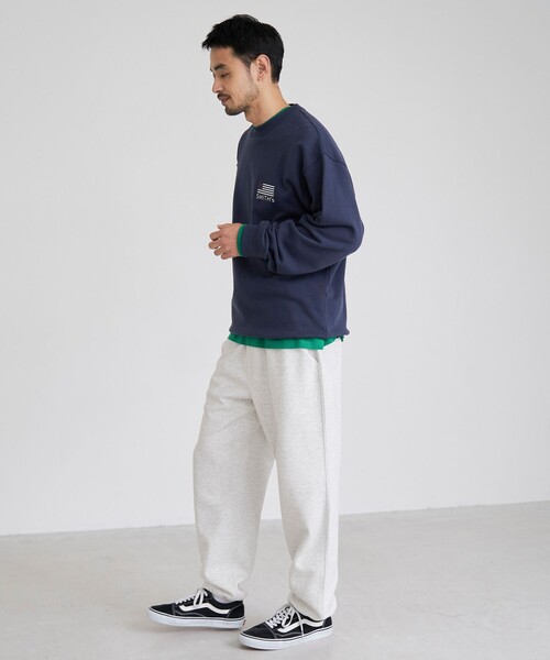 SMITH'S(スミス)の「SMITH’S(スミス)別注バックプリントスウェット(スウェット・メンズ・ホワイト/ネイビー/ダークグリーン・XL/L/M/S)」の19枚目の写真