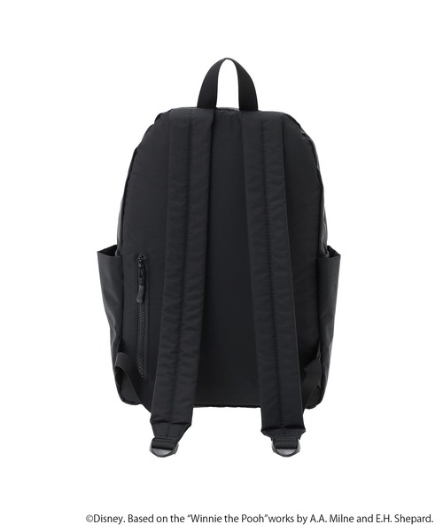 Manhattan Portage（マンハッタンポーテージ）の「QUEENSBORO BP NYLON TUSSAH QUILL 25 / POOH（バックパック/リュック・レディース・ベージュ/ブラック・MEDIUM）」の5枚目の写真