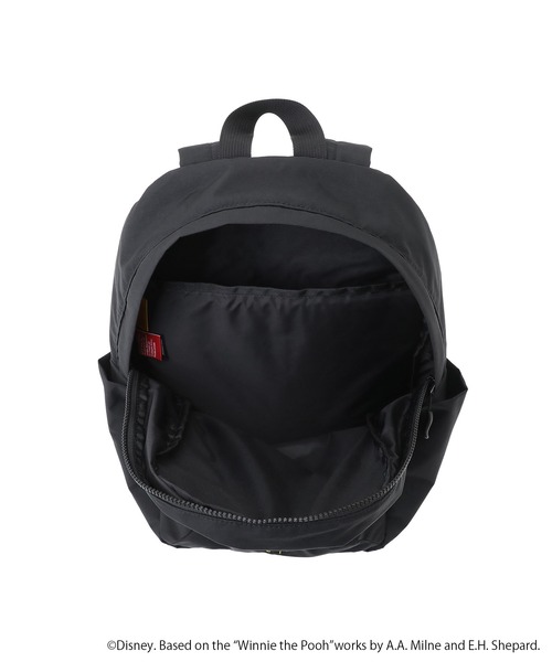 Manhattan Portage（マンハッタンポーテージ）の「QUEENSBORO BP NYLON TUSSAH QUILL 25 / POOH（バックパック/リュック・レディース・ベージュ/ブラック・MEDIUM）」の7枚目の写真