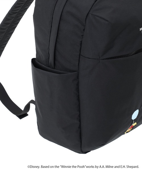 Manhattan Portage（マンハッタンポーテージ）の「QUEENSBORO BP NYLON TUSSAH QUILL 25 / POOH（バックパック/リュック・レディース・ベージュ/ブラック・MEDIUM）」の10枚目の写真