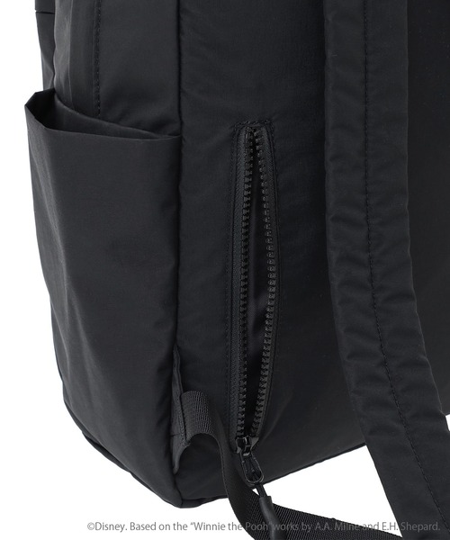 Manhattan Portage（マンハッタンポーテージ）の「QUEENSBORO BP NYLON TUSSAH QUILL 25 / POOH（バックパック/リュック・レディース・ベージュ/ブラック・MEDIUM）」の11枚目の写真