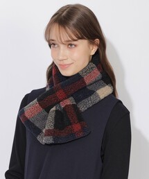 CB CRESTBRIDGE | クレストブリッジチェックボアマフラー(マフラー)