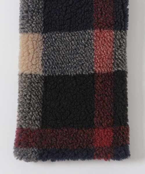 CB CRESTBRIDGE(シービークレストブリッジ)の「クレストブリッジチェックボアマフラー(マフラー・レディース・ブルー系その他7・FREE)」の2枚目の写真