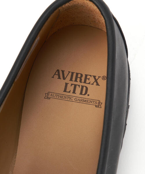 AVIREX(アヴィレックス)の「HANDSEWN MOCCASIN MFG by REGAL CORPOLATION / ハンドソーン モカシン / AVIREX / アヴィレックス / リーガル(その他シューズ・メンズ・ブラック・26.0cm/27.0cm/25.0cm)」の6枚目の写真
