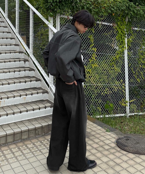 sedacle(セダクル)の「カーブ切り替えスウェットパンツ(スウェットパンツ・メンズ・ブラック/グレー・SMALL/MEDIUM/LARGE)」の13枚目の写真