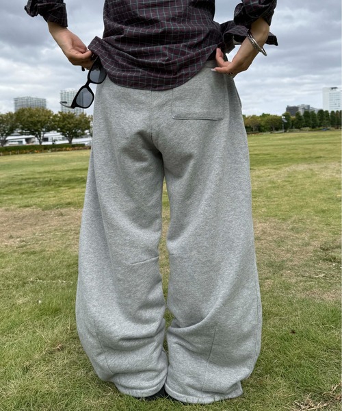 sedacle(セダクル)の「カーブ切り替えスウェットパンツ(スウェットパンツ・メンズ・ブラック/グレー・SMALL/MEDIUM/LARGE)」の15枚目の写真