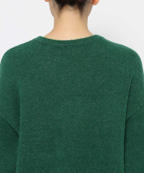 mysty woman(ミスティウーマン)の「ニットストールSETプルオーバー 603626(ニット/セーター・レディース・ホワイト系その他/グリーン/ブラウン・FREE)」の12枚目の写真