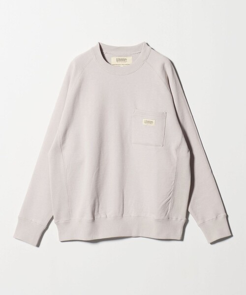UNIVERSAL OVERALL(ユニバーサルオーバーオール)の「【別注】<UNIVERSAL OVERALL>1ポケット スウェット(スウェット・メンズ・ブラック/ライトグレー/ダークブラウン/オフホワイト・S/XL/M/L)」の18枚目の写真