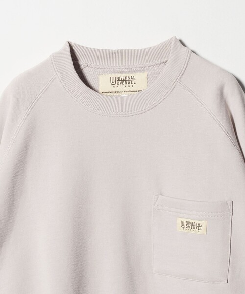 UNIVERSAL OVERALL(ユニバーサルオーバーオール)の「【別注】<UNIVERSAL OVERALL>1ポケット スウェット(スウェット・メンズ・ブラック/ライトグレー/ダークブラウン/オフホワイト・S/XL/M/L)」の20枚目の写真