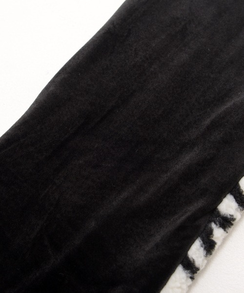 PENDLETON(ペンドルトン)の「PENDLETON ペンドルトン PLAINS STAR BOA MUFFLER プレインズスター ジャガードボア 中綿入り マフラー(マフラー・レディース・ベージュ/グレー・FREE)」の8枚目の写真