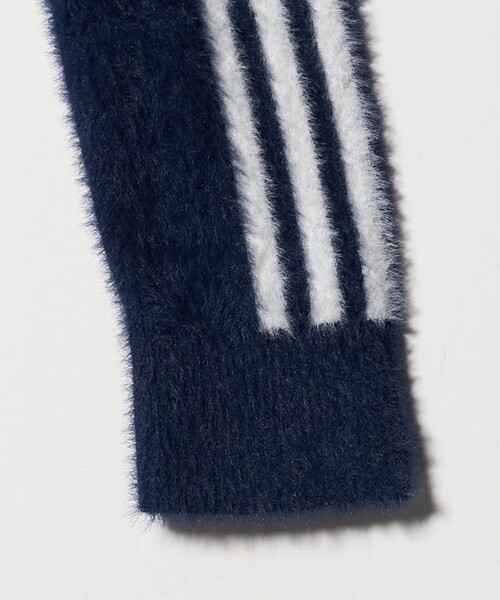 adidas Originals(アディダスオリジナルス)の「<adidas Originals>フラッフィー カーディガン(カーディガン/ボレロ・レディース・ケリーグリーン/ネイビー・M)」の5枚目の写真