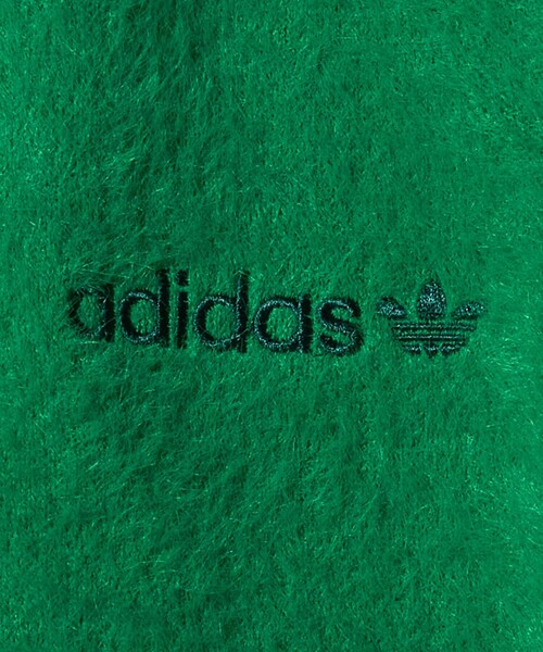 adidas Originals(アディダスオリジナルス)の「<adidas Originals>フラッフィー カーディガン(カーディガン/ボレロ・レディース・ケリーグリーン/ネイビー・M)」の10枚目の写真