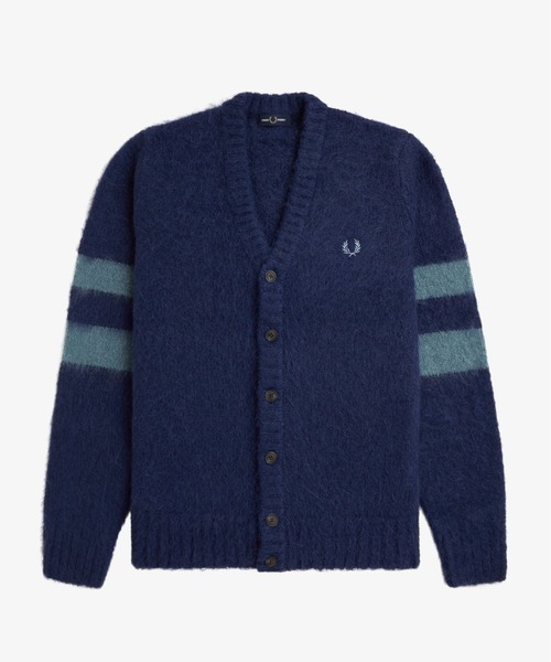 FRED PEPRY ジャージ カーディガン ネイビー M 楽天市場】FRED PERRY フレッドペリー ニットカーディガン メンズ