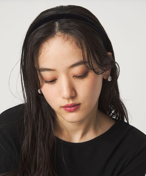 green label relaxing(グリーンレーベルリラクシング)の「【WEB限定】ドロップモチーフ イヤリング(イヤリング・レディース・ゴールド/シルバー・FREE)」の18枚目の写真