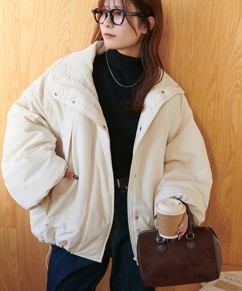 WEB限定】スタンドショートモンスタージャケット（ダウンジャケット