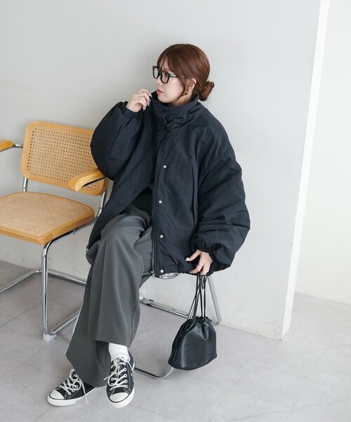 セール】【WEB限定】スタンドショートモンスタージャケット（ダウン