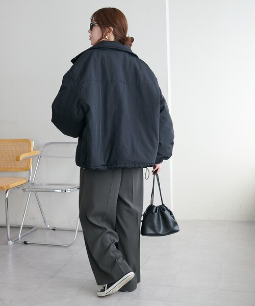 WEB限定 スタンドショートモンスタージャケット ブラック セール】【WEB限定】スタンドショートモンスタージャケット（ダウン