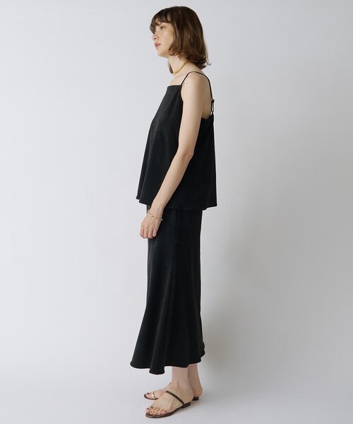 Drawing Numbers（ドローイング ナンバーズ）の「【Drawing Numbers】フェイクスエードバイアススカート（スカート・レディース・ブラウン/ブラック・36/38）」の8枚目の写真