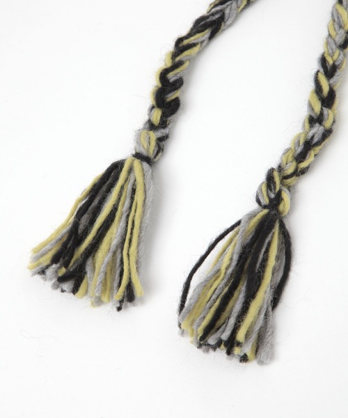 niko and...（ニコアンド）の「オリジナルイヤーフラップニット帽（ニットキャップ/ビーニー・レディース・オレンジ/イエロー・0）」の7枚目の写真