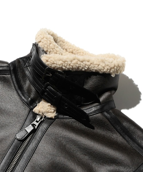 セール】レディース B-3 フェイクムートンジャケット/フライト