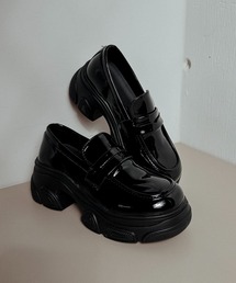 MAISON SELECT（メゾンセレクト）の「10D53-SZ エナメル チャンキーヒール スニーカーローファー（ローファー）」