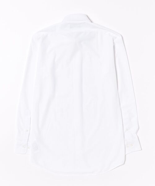 TAKA-Q(タカキュー)の「ワイシャツ メンズ ストレッチ 速乾 抗菌防臭・制菌 防汚 ノンアイロン ボタンダウン 長袖 ビジネス ドレス NEWスタンダードフィット(ビジネスシャツ・メンズ・ホワイト・首回り39cm-裄丈84cm/首回り43cm-裄丈82cm/首回り43cm-裄丈86cm/首回り45cm-裄丈86cm/首回り37cm-裄丈80cm/首回り41cm-裄丈86cm/首回り41cm-裄丈82cm/首回り39cm-裄丈80cm)」の3枚目の写真