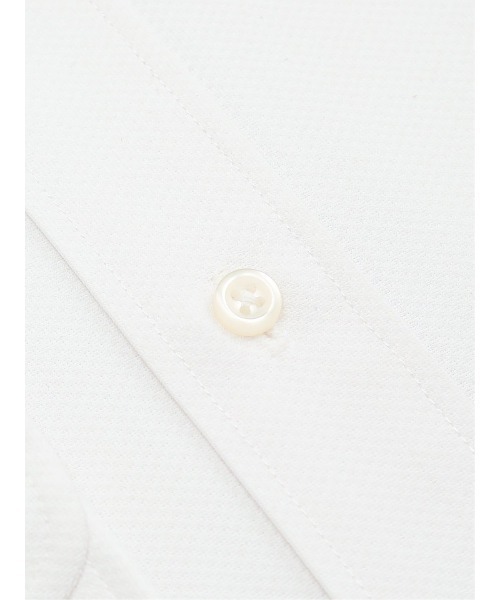 TAKA-Q(タカキュー)の「ワイシャツ メンズ ストレッチ 速乾 抗菌防臭・制菌 防汚 ノンアイロン ボタンダウン 長袖 ビジネス ドレス NEWスタンダードフィット(ビジネスシャツ・メンズ・ホワイト・首回り39cm-裄丈84cm/首回り43cm-裄丈82cm/首回り43cm-裄丈86cm/首回り45cm-裄丈86cm/首回り37cm-裄丈80cm/首回り41cm-裄丈86cm/首回り41cm-裄丈82cm/首回り39cm-裄丈80cm)」の5枚目の写真