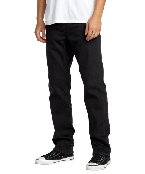 VOLCOM（ボルコム）の「VOLCOM V ENT PENNYWISE DENIM/ボルコムデニムパンツ（デニムパンツ・メンズ・ブラック・32inch/30inch/34inch）」の9枚目の写真