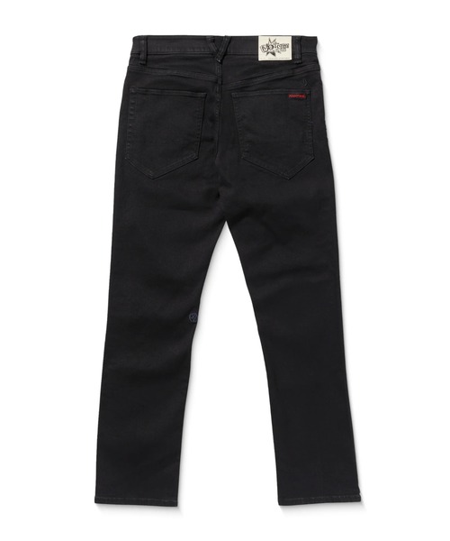 VOLCOM（ボルコム）の「VOLCOM V ENT PENNYWISE DENIM/ボルコムデニムパンツ（デニムパンツ・メンズ・ブラック・32inch/30inch/34inch）」の4枚目の写真