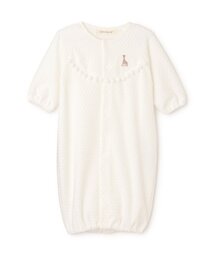 水玉ベロア2WAYオール【日本製】