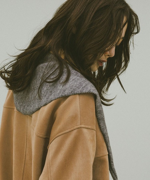 トライアングルニットスカーフ/611235（マフラー）｜GLOBAL WORK