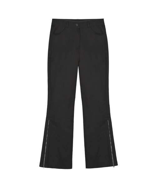 NICK&NICOLE(ニックアンドニコール)の「TWO WAY SLIT ZIPPER PANTS_CHARCOAL(スラックス・レディース・その他・SMALL/MEDIUM/LARGE)」の5枚目の写真