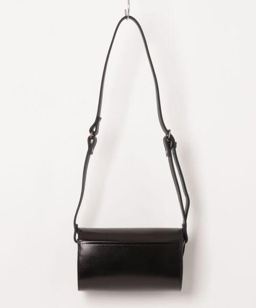 TIDEWAY（タイドウェイ）の「【TIDEWAY】MOSS ROLL FLAP BAG（ショルダーバッグ・レディース・ワイン/ブラック・FREE）」の6枚目の写真