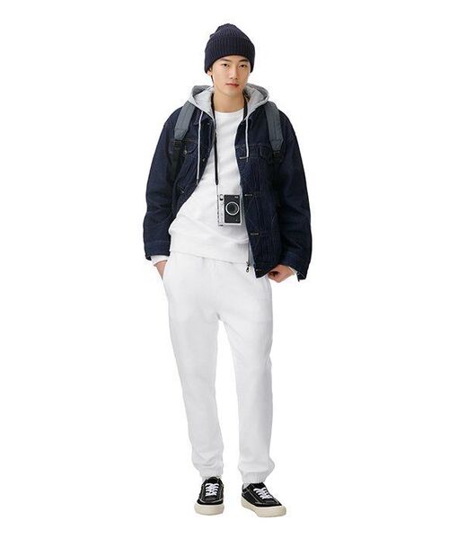 MUSINSA STANDARD（ムシンサスタンダード）の「スウェットシャツ [ホワイト]（スウェット・メンズ・その他・LARGE/X-LARGE/XX-LARGE/XXX-LARGE/SMALL/MEDIUM）」の12枚目の写真