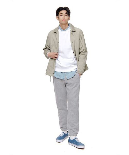 MUSINSA STANDARD（ムシンサスタンダード）の「スウェットシャツ [ホワイト]（スウェット・メンズ・その他・LARGE/X-LARGE/XX-LARGE/XXX-LARGE/SMALL/MEDIUM）」の21枚目の写真
