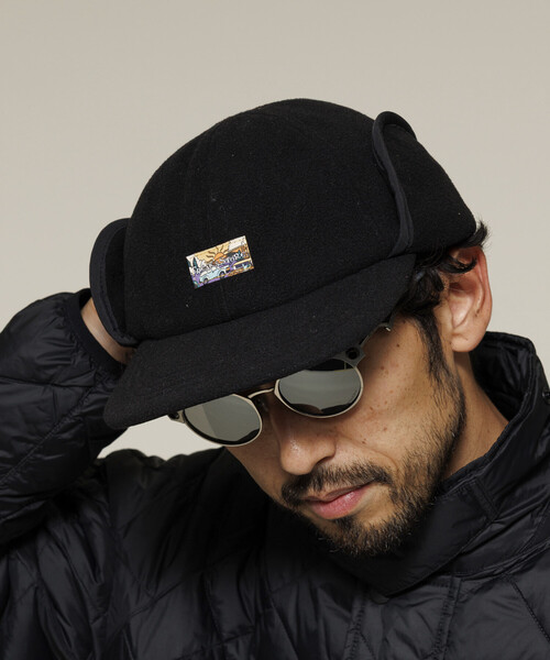 FREAK'S STORE（フリークスストア）の「ドッグイヤー フリース キャップ（キャップ・メンズ・ブラック/オリーブ/パープル・ONE SIZE）」の7枚目の写真