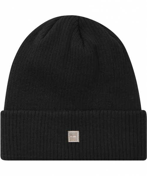 FLAREUP（フレアアップ）の「FLARE Knit Beanie (FL-710)（ニットキャップ/ビーニー・レディース・ブラック・FREE）」の5枚目の写真