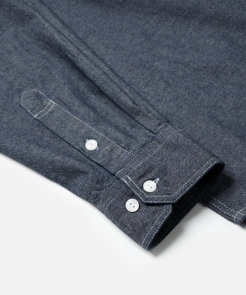 FRIZMWORKS(フリズムワークス)の「1920S CHAMBRAY WORK SHIRT _ INDIGO(シャツ/ブラウス・メンズ・その他・SMALL/MEDIUM/LARGE/X-LARGE)」の7枚目の写真