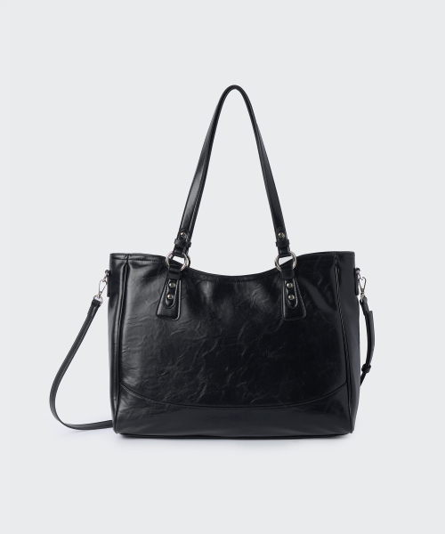 MUSINSA STANDARD WOMAN（ムシンサスタンダードウーマン）の「ウィメンズグライドショルダーバッグ[ブラック]（ショルダーバッグ・レディース・その他・FREE）」の3枚目の写真