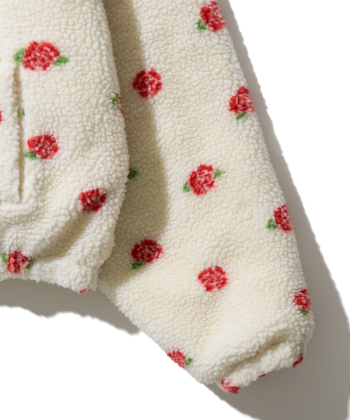 YOUHEE(ユヒ)の「REVERSIBLE ROSE PATTERN HOOD JUMPER IVORY(ブルゾン・レディース・その他・FREE)」の14枚目の写真