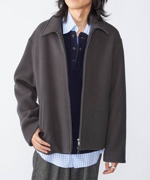 エンフォルド　22AW/ソフトラムメルトンブルゾン　サイズ36 エンフォルド22AW/ソフトラムメルトンブルゾンサイズ36