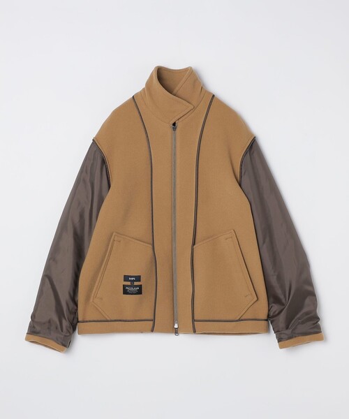 セール】SHIPS: メルトン ジップ ブルゾン（ブルゾン）｜SHIPS