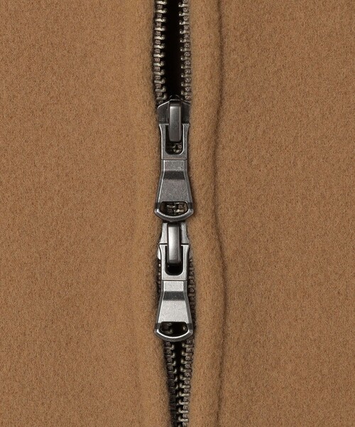 SHIPS（シップス）の「SHIPS: メルトン ジップ ブルゾン（ブルゾン・メンズ・チャコールグレー/キャメル/ネイビー・MEDIUM/LARGE/X-LARGE/SMALL）」の19枚目の写真