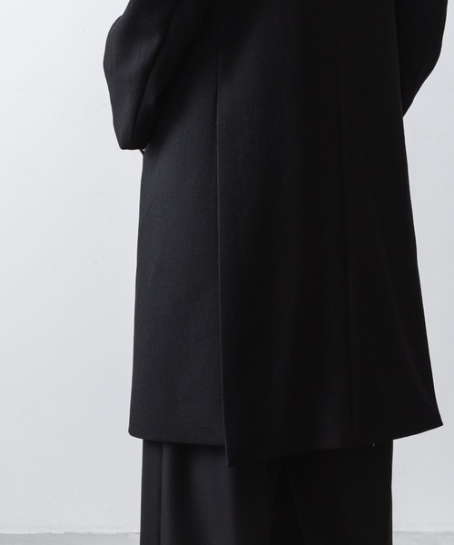 ato（アトウ）の「DOUBLE BREASTED  COAT（ピーコート・メンズ・ブラック/アッシュブラウン・44/46/48）」の11枚目の写真