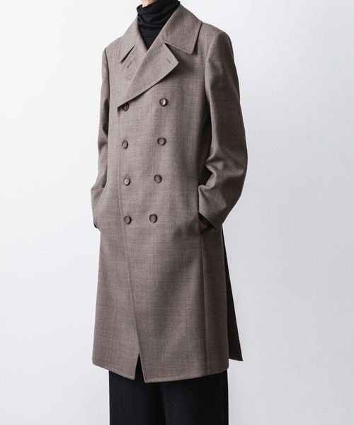 DOUBLE BREASTED COAT（ピーコート）｜ato（アトウ）のファッション